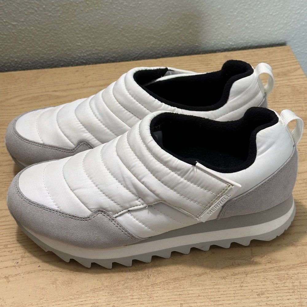Merrell Alpine Moc Strap Polar Women Slip on Warm Sneakers 8